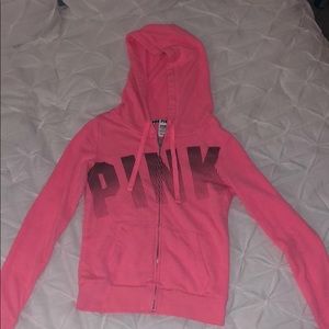 PINK Zip up